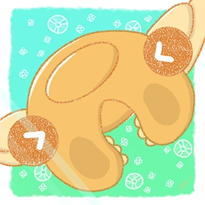 アノマロカリス大接近のイラスト